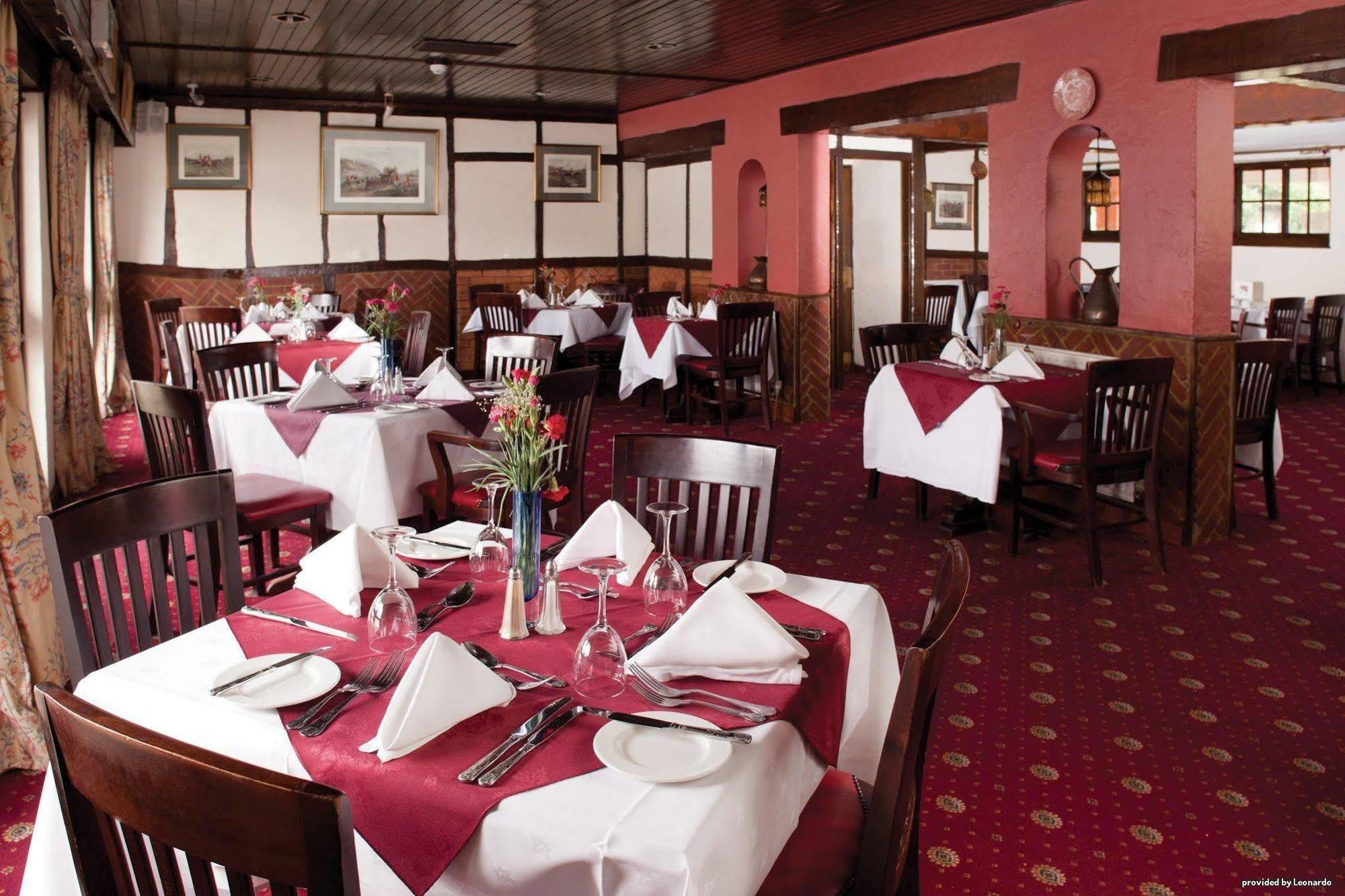 Roebuck Inn Στίβενεϊτζ Εστιατόριο φωτογραφία